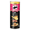 Pringles Luxe Crunch Collection 3-Pack - Black Truffle Velvet, Classic M5 Steak, French-Style Chicken Twister - Gourmet Crispy Snacks