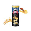Pringles Luxe Crunch Collection 3-Pack - Black Truffle Velvet, Classic M5 Steak, French-Style Chicken Twister - Gourmet Crispy Snacks