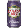 Canada Dry The Winter Sip Set - Festive Ginger Ale Flavors - 4ct Flavor Bundle - Limited Edition - 3 Cans, 1 Bottle - Cranberry, Blackberry, Original, Vanilla Cream - Beverage