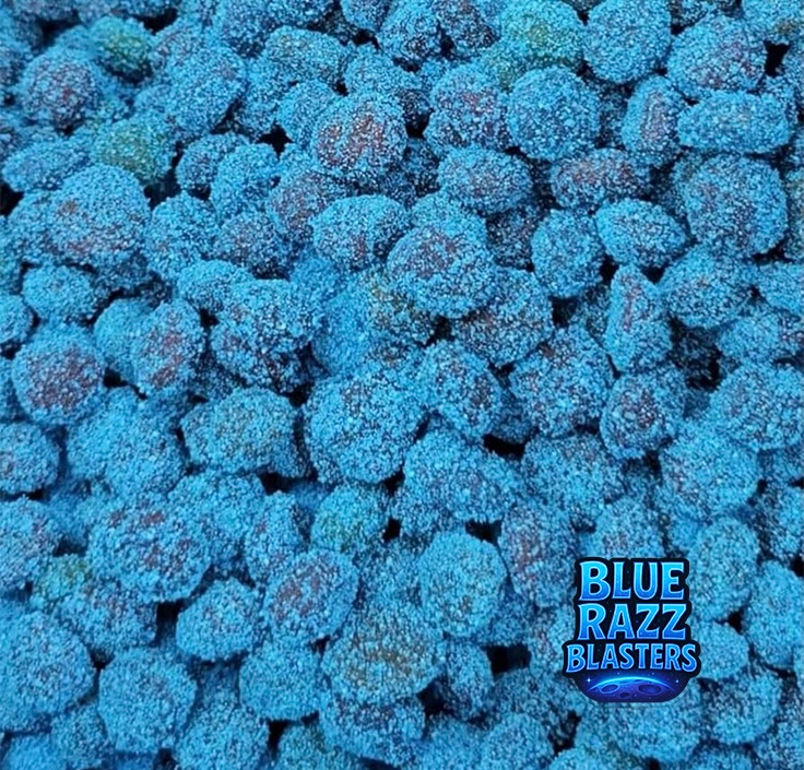 Viral Blue Razz Blaster TikTok Famous Candy